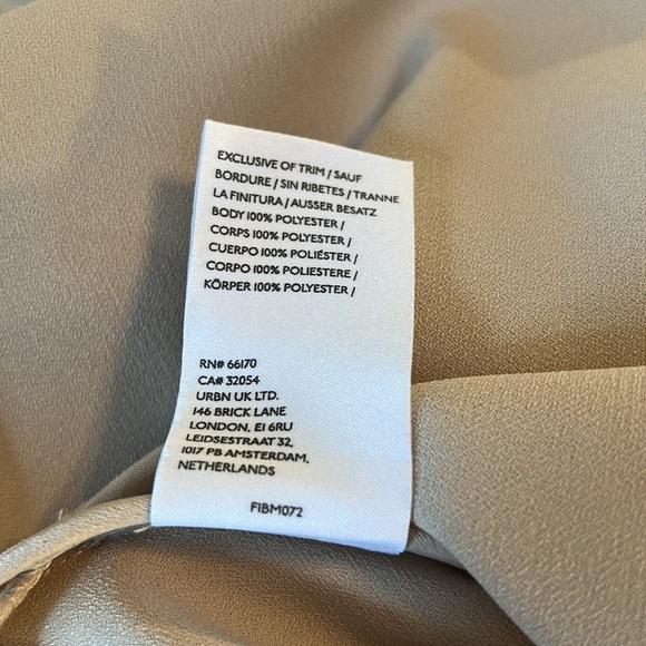 Elegant  BHLDN Audrey satin Dress - Picture 6 of 6